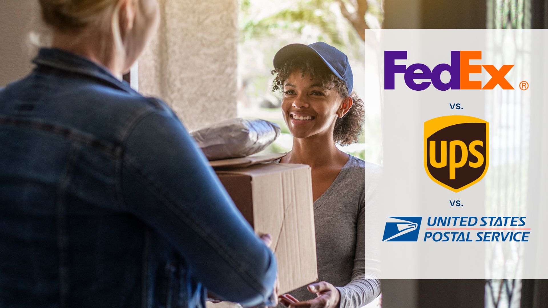 FedEx vs UPS vs USPS Compare Delivery Times BR Printers